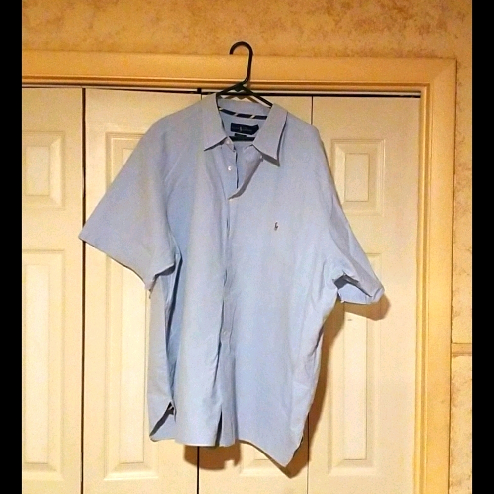 Ralph Lauren Short Sleeve Oxford dress shirt 4xb
